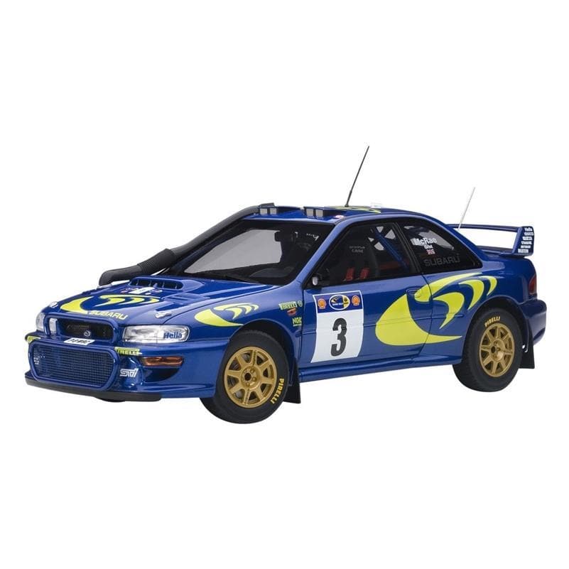 AUTOart 1/18 Subaru Impreza WRC 1997 #3, Colin McRoe/Nicky Grist, Rally of Safari