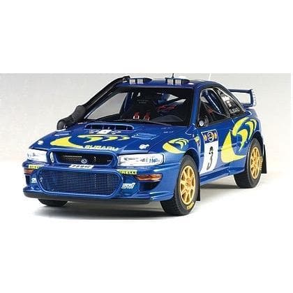 AUTOart 1/18 Subaru Impreza WRC 1997 #3, Colin McRoe/Nicky Grist, Safari Rally Kenia (89792)