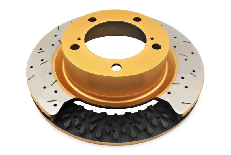 DBA Rear Drilled & Slotted 4000 Series Rotor for 06-07 WRX / 05-08 LGT