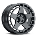 quince52 Turbomac 18x8.5 5x112 45 mm ET 66.56 mm Rueda negra de asfalto con orificio central (TURAB-88551+45)