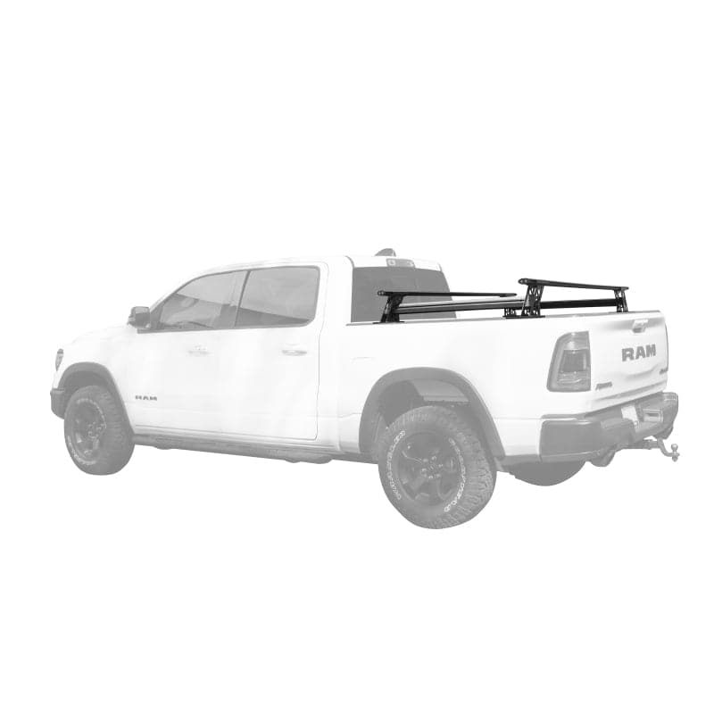 Go Rhino Cubierta Tonneau con Ranura en T Barras Cruzadas XRS de 6" Estante para Cama