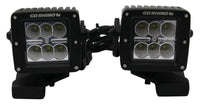 Go Rhino 18-20 Jeep Wrangler JL/JLU/Gladiator JT Soporte de luz - Cubo de 3 pulgadas