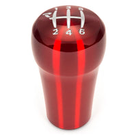 Raceseng Rondure Shift Knob (Grabado Puerta 1) Adaptador M12x1.25mm - Rojo Translúcido