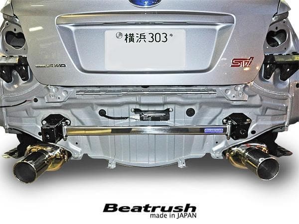 Beatrush Rear Frame End Brace - 2015 Subaru WRX STI