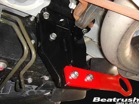 Beatrush Rear Tow Hook Evolution X 2008-2015 - Red