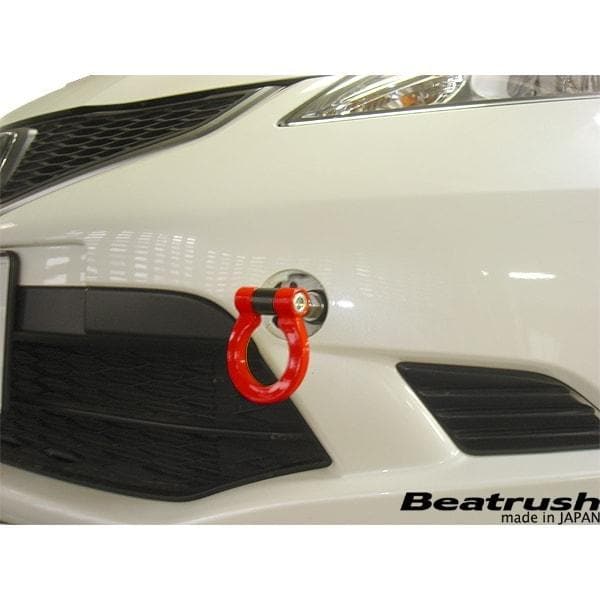 Beatrush Red Front Tow Hook - Honda CR-Z / Fit / Insight