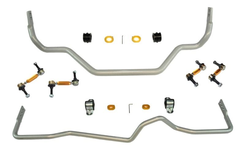 Whiteline 04-09 Nissan 350z / Infinti G35 Front and Rear Swaybar Assembly Kit (BNK006)