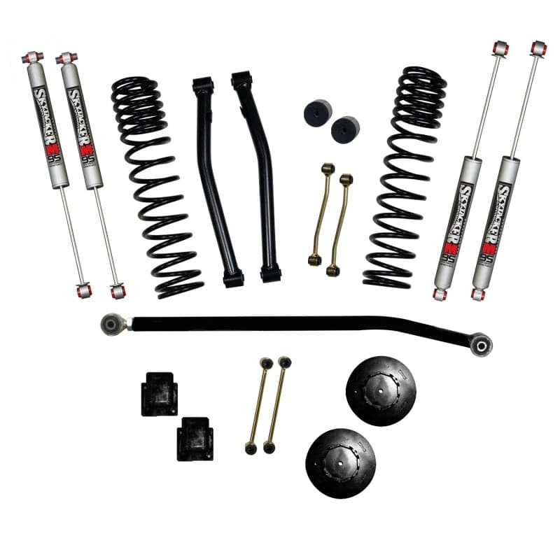 Skyjacker Suspension Lift Kit 3.5in Fr 2in Rr w/ M95 Mono Shocks 2020 Jeep Gladiator JT Non-Rubicon