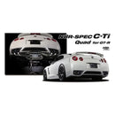 Blitz NUR-CTi Quad Cat-Back Exhaust 09-10 Nissan GT-R R35