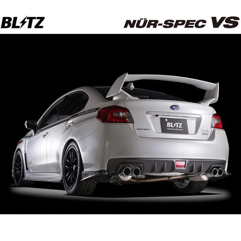 Escape Blitz Nur-Spec VS Cat-Back - 2015+ Subaru WRX y WRX STI