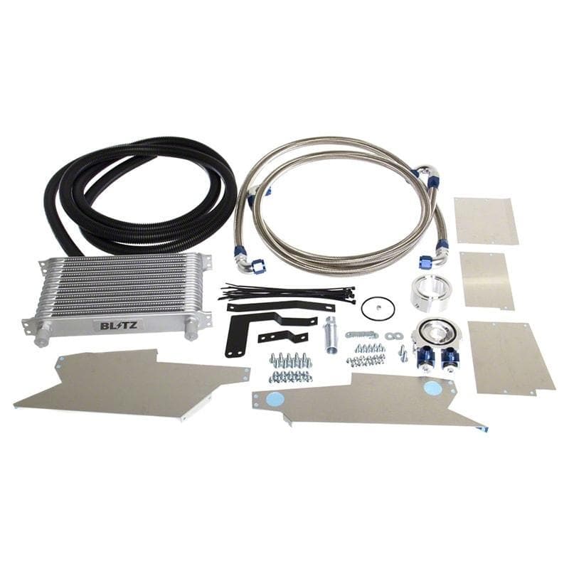 Blitz Power Oil Cooler Kit - 13-16 Subaru BRZ, & 13-16 Scion FR-S