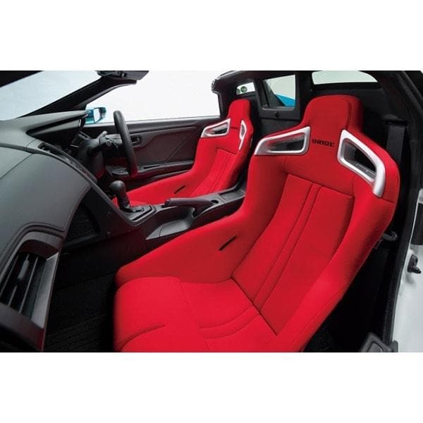 Bride A.i.R. Bucket Seat - FRP Shell / Red Fabric