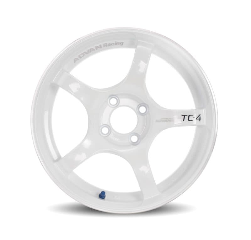 Rueda Advan TC4 18x8 +45 5-114.3 Racing Blanca