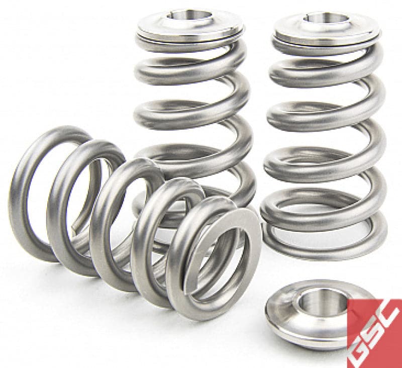 GSC P-D Toyota 2JZ-GTE Extreme Pressure Single Conical Valve Spring and Ti Retainer Kit (5086)