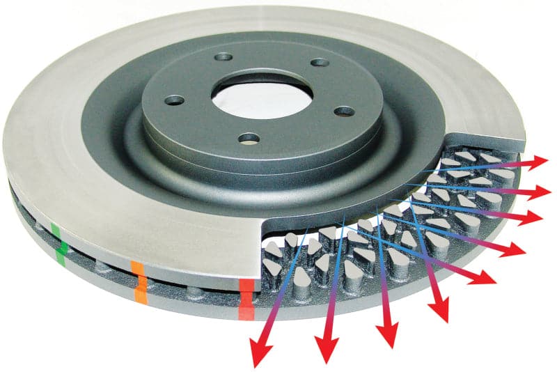 DBA 00-09 S2000 Rotor delantero ranurado serie 4000