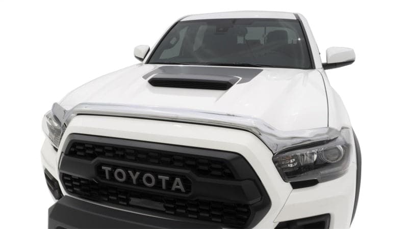 AVS 16-22 Toyota Tacoma High Profile Hood Shield - Chrome