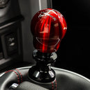 Raceseng Contour Shift Knob (Grabado Puerta 1) Adaptador M12x1.25mm - Rojo Translúcido