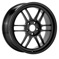 Enkei RPF1 16x8 4x100 38mm Offset 73mm Bore Black Wheel (3796804938BK)