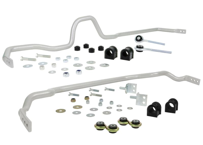 Whiteline 89-94 Nissan 240SX Front & Rear Sway Bar Kit (BNK004M)