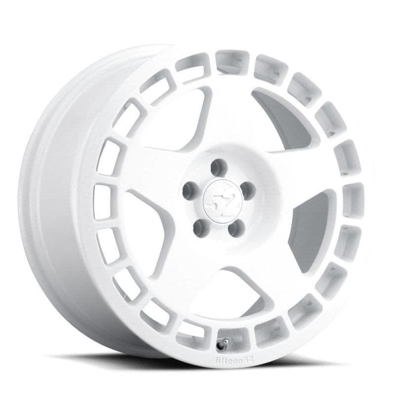 quince52 Turbomac 18x8.5 5x108 42mm ET 63.4mm Rueda central Rally White (TURRW-88558+42)