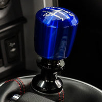 Raceseng Ashiko Shift Knob (Gate 1 Engraving) M12x1.25mm Adapter - Blue Translucent