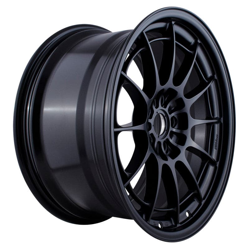 Enkei NT03+M 18x9.5 5x114.3 40mm Offset 72.6mm Bore Black Wheel G35/350Z