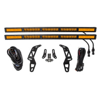 Diode Dynamics - DD6088 - Jeep 2018 SS30 Bumper LED Kit Amber Combo Dual