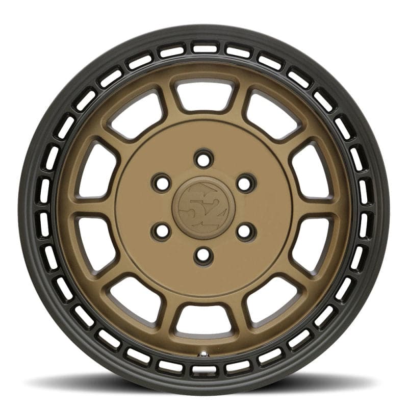 quince52 Traverse HD 17x8,5 6x139,7 0 mm ET 106,2 mm Rueda de bronce con bloque de orificio central (fftRHDBB-178569-00)