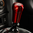 Raceseng Rondure Shift Knob (Gate 4 Engraving) M10x1.5mm Adapter - Red Translucent