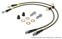 Líneas de freno delantero de acero inoxidable StopTech 08+ WRX y STi