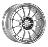 Enkei NT03+M 18x9.5 5x114.3 40mm Offset 72.6mm Diámetro Rueda plateada G35/350z (enk3658956540SP)