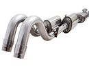 AWE 16-23 Toyota Tacoma 0FG Catback Exhaust w/ BashGuard - Dual Chrome Silver Tips