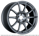 SSR GTX01 17x9 5x114.3 38mm Rueda plateada oscura compensada