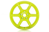 Gram Lights 57C6 17x9 +40 5-100 Luminous Yellow Wheel