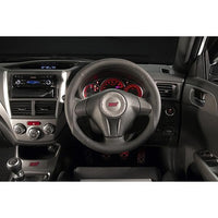 DAMD SS358-S(L) O-Shape Black Stitch Steering Wheel - Subaru GR, GH, SH