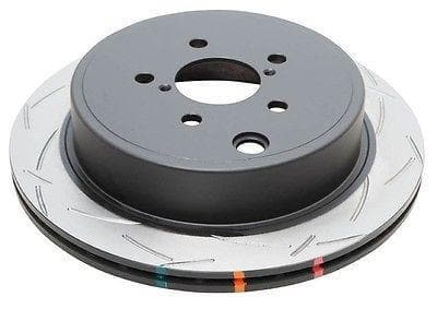 Rotor trasero ranurado con ranura en T serie DBA 4000 - Subaru STI 2004-2007