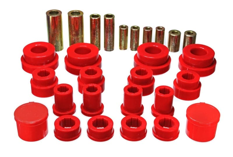 Energy Suspension 02-09 350Z / 03-07 Infinity G35 Red Front Control Arm Bushing Set (7.3121R)