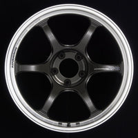 Advan RG-D2 15x8.0 +28 4-100 Mecanizado y rueda negra plomizo