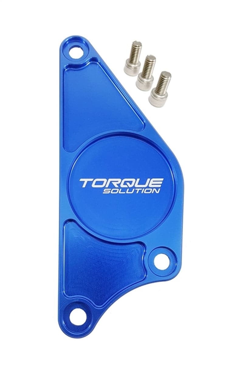 Placa de leva de aluminio Billet Torque Solution (azul): 13+ Subaru BRZ / Scion FR-S (TS-CAM-PLTBU)