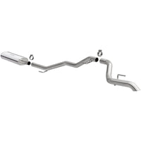 MagnaFlow 2020 Jeep Gladiator Serie Rock Crawler de 2.5 pulgadas Salida trasera única SS Escape Cat-Back sin punta