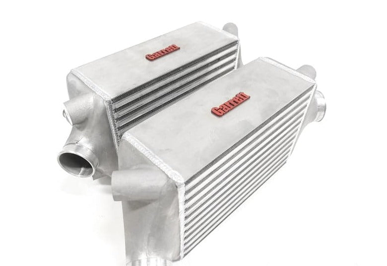 AMS Performance 13-15 Porsche 911 Turbo/Turbo S (991.1) Alpha Intercooler Kit w/Carbon Fiber Shrouds (ALP.23.09.0001-1)