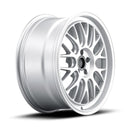 quince52 Holeshot RSR 19x9 5x108 45 mm ET 63,4 mm Rueda plateada radiante con orificio central