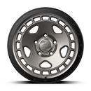 quince52 Turbomac HD 17x8.5 5x127 0 mm ET 71.5 mm Rueda gris magnesio con orificio central (THDMG-178557-00)