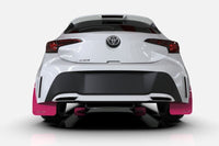 Rally Armor 20-22 Toyota GR Yaris Hatchback (no se ajusta a Yaris normal) Logotipo BCE de guardabarros rosa