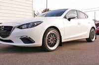 Rally Armor 2014+ Mazda3/Mazdaspeed3 UR Black Mud Flap w/ Grey Logo