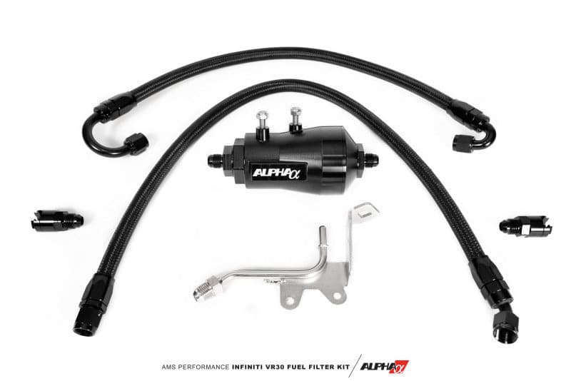 AMS Performance Infiniti Q50/Q60 Red Alpha Flex Kit de filtro de combustible (independiente/sin kit de combustible AMS Flex) (ALP.28.07.0009-1)