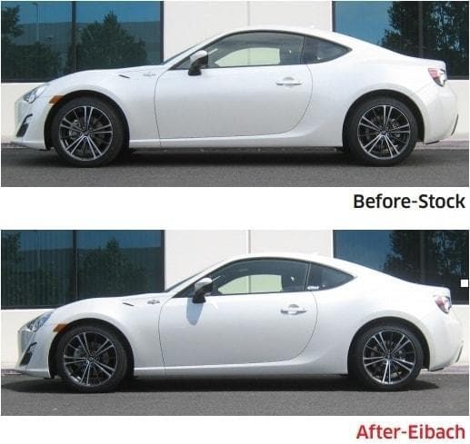 The Eibach Pro-Kit Performance Springs for Scion FR-S & Subaru BRZ