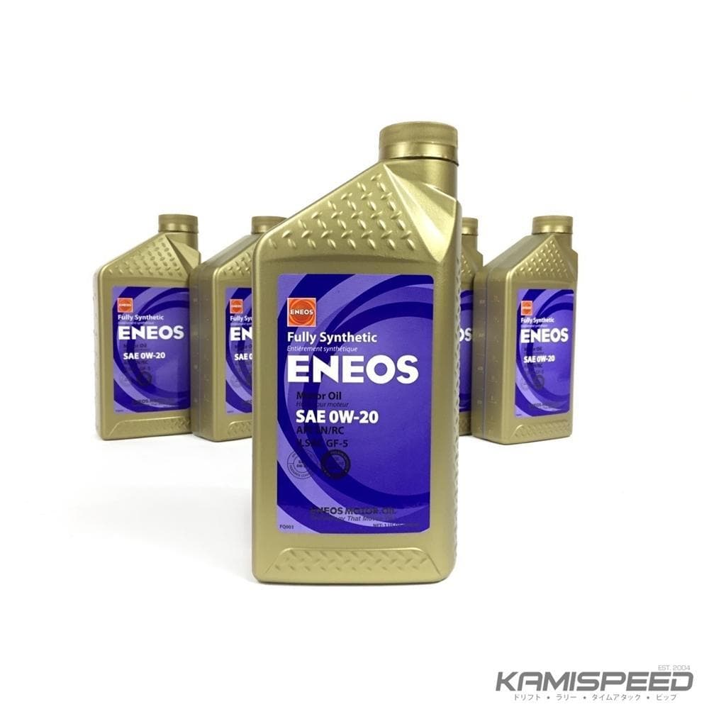 ENEOS Fully Synthetic Motor Oil 0W20 Case (6 Quarts)