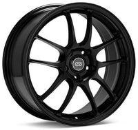 Enkei PF01 15x8" 4x100 +35mm Offset Black Wheel (460-580-4935BK)