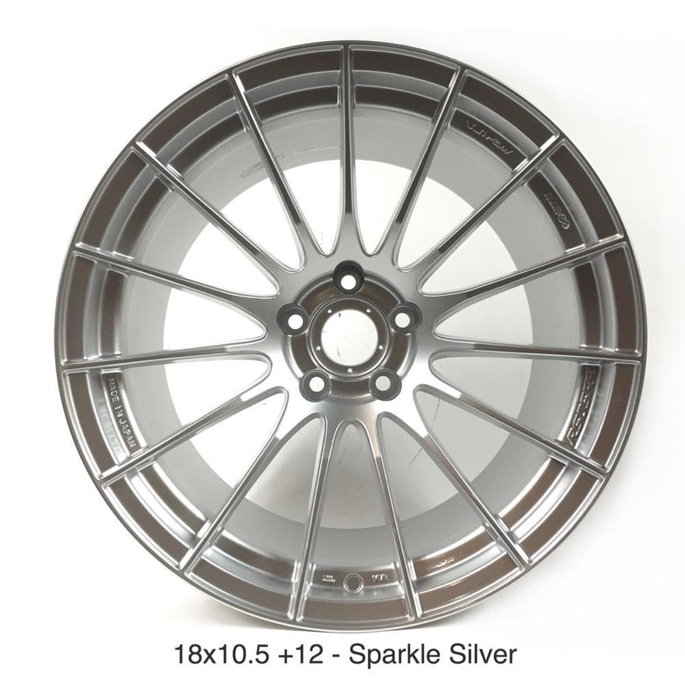 Enkei 18" RS05RR (Racing Revolution) Wheel in Sparkle Silver